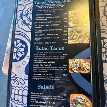 Iztac Mexican Cantina - Menu - Mexican Near Me - Fredericksburg, Virginia