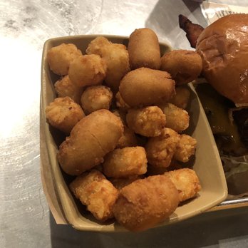 Burger Bench - Mini corn dogs. Tater tots. - American Near Me - Escondido, California