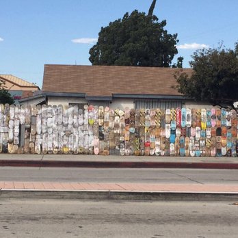 3043 Boardshop - The wall of dead skateboards - Skate Shops Near Me - South Gate, California 3043 Boardshop - The wall of dead skateboards - Skate Shops Near Me - South Gate, California