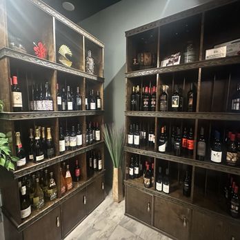 The Crazy Cork Wine Bar - Apart of wine selection - Wine Bars Near Me - Oviedo, Florida