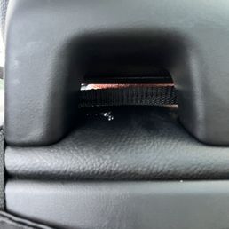 Leather not cleaners. Obvious dirt Leather not cleaners. Obvious dirt
