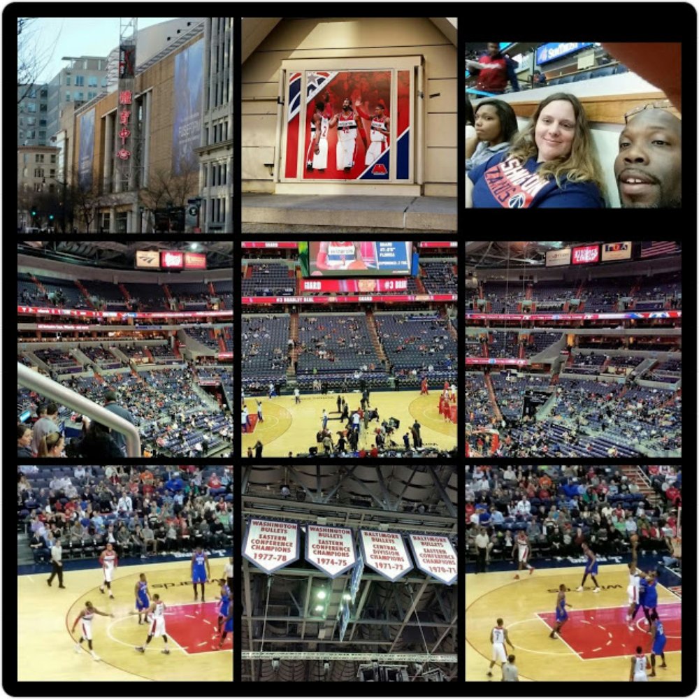 Capital One Arena - 4/1/2015 Wizards vs 76ers - Stadiums & Arenas Near Me - Washington, DC, District of Columbia