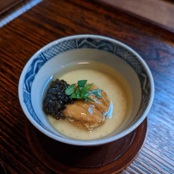 Odo - First course - Chawamusbi Uni Caviar (2022 April) - Japanese Near Me - New York, New York Odo - First course - Chawamusbi Uni Caviar (2022 April) - Japanese Near Me - New York, New York