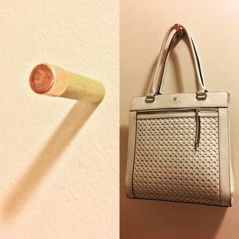 Nerdz With Toolz - Custom made wall hooks with a 25 pound weight limit - Handyman Near Me Nerdz With Toolz - Custom made wall hooks with a 25 pound weight limit - Handyman Near Me