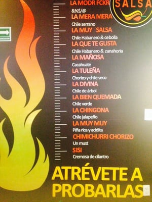 Menu photo 7 Fast Good Salsa San Andrés Cholula, PUE