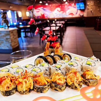 Tokyo - a plate of sushi and rolls - Japanese Near Me - Toledo, Ohio Tokyo - a plate of sushi and rolls - Japanese Near Me - Toledo, Ohio