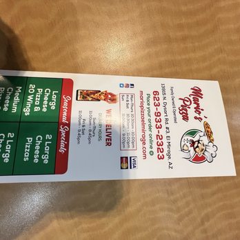 Mario's Pizza - Pizza Near Me - El Mirage, Arizona Mario's Pizza - Pizza Near Me - El Mirage, Arizona