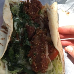 Ser/Bar Kebab & Pide House - Falafel Roll - tasty, big, and well priced