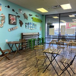 Paradise Shaved Ice & Ice Cream Shop - Carmel - Seating inside
