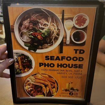 TD Seafood & Phở House - 11/23/2024 - Menu - Vietnamese Near Me - Harvey, Louisiana TD Seafood & Phở House - 11/23/2024 - Menu - Vietnamese Near Me - Harvey, Louisiana