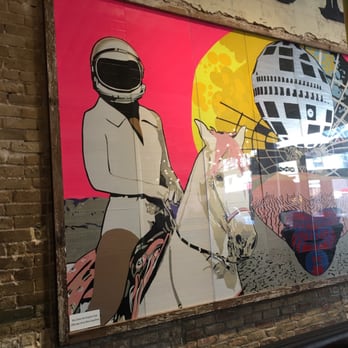 Voodoo Doughnut - This piece of art is made out of duct tape. - Donuts Near Me - Austin, Texas Voodoo Doughnut - This piece of art is made out of duct tape. - Donuts Near Me - Austin, Texas