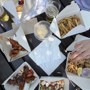 Bahche - Grilled Beef and Chicken Skewers, Fries, Calamari, Baklava and Ice Cream - Greek Near Me - San Mateo, California