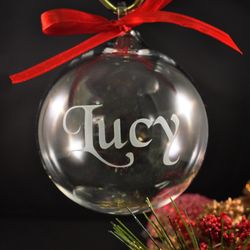 House Of Crystal - Hand-blown ornaments made in the USA! Custom Engraving.