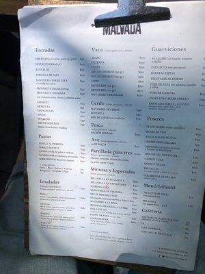 Menu photo 4 La Malvada Vicente López, C