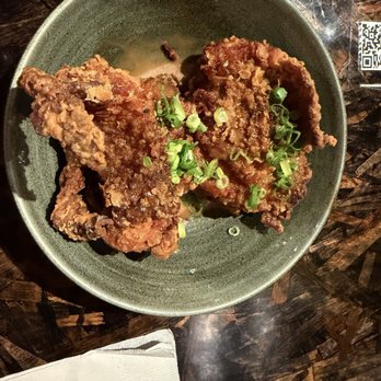 XO Restaurant - Buttermilk fried chicken with adobo butter sauce - Asian Fusion Near Me - Honolulu, Hawaii XO Restaurant - Buttermilk fried chicken with adobo butter sauce - Asian Fusion Near Me - Honolulu, Hawaii