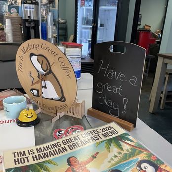 Tim Is Making Great Coffee - Decor - Coffee & Tea Near Me - San Juan Capistrano, California Tim Is Making Great Coffee - Decor - Coffee & Tea Near Me - San Juan Capistrano, California
