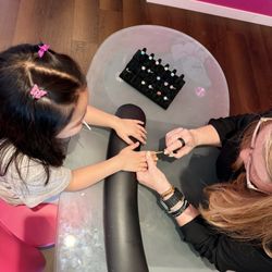 Sharkey's Cuts for Kids - Nail polish included is such a cute idea