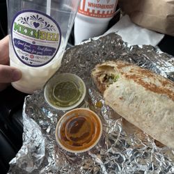 Mexi-Deli - Chile relleno burrito w/ carnitas