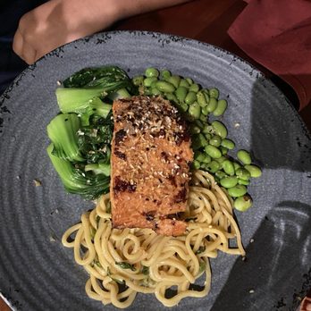 Traveler's Cart - Miso-Ginger Salmon* - Cocktail Bars Near Me - Houston, Texas