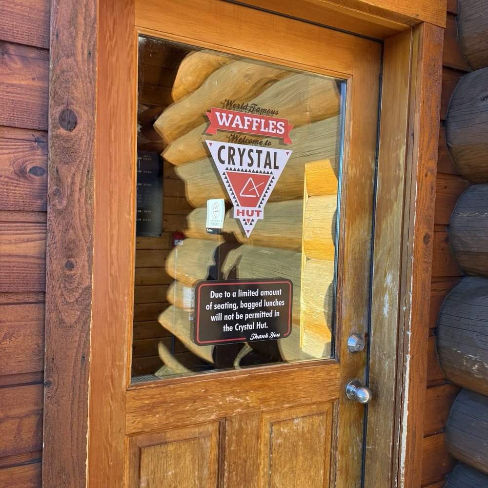 Crystal Hut - Front door - Cafes Near Me - Whistler, British Columbia