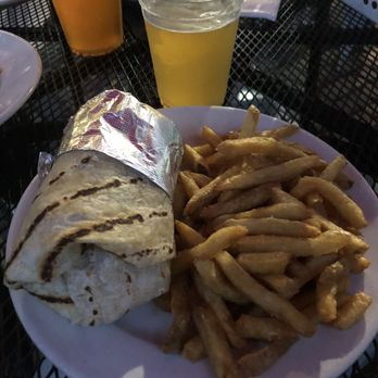 Pour Judgement Bar and Grill - Blackened Fish Burrito - Bars Near Me - Newport, Rhode Island