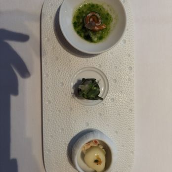 Le Bernardin - Amuse boy he - French Near Me - New York, New York Le Bernardin - Amuse boy he - French Near Me - New York, New York