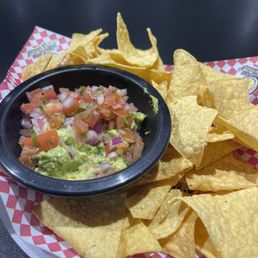 I always love getting their chips and guacamole! I always love getting their chips and guacamole!