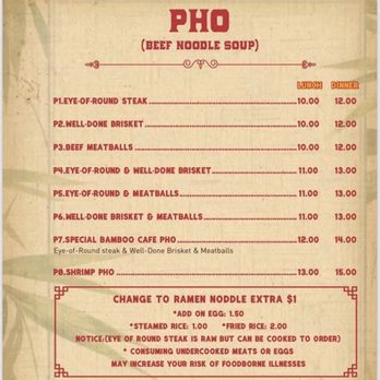 Bamboo Cafe - Vietnamese Near Me - Camden, Arkansas