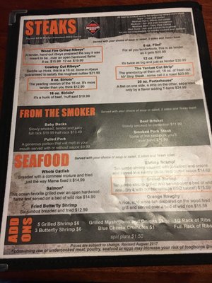 Menu photo 8 Drakes Steak and Ale Hannibal, MO