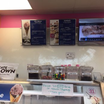 Baskin-Robbins - a display of ice cream cones - Ice Cream & Frozen Yogurt Near Me - Statesville, North Carolina Baskin-Robbins - a display of ice cream cones - Ice Cream & Frozen Yogurt Near Me - Statesville, North Carolina
