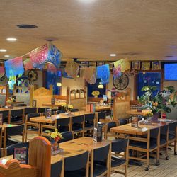 El Loro Mexican Restaurant - Dining room.