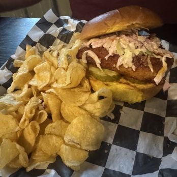 Lancaster Brewing Company Taproom - NASHVILLE HOT CHICKEN SANDWICH - New American Near Me - Lancaster, Pennsylvania