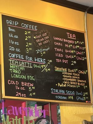 Menu photo 3 Sabino's Coffee San Leandro, CA
