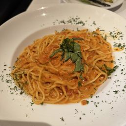 Vodka pasta - tasted like you are just eating garlic