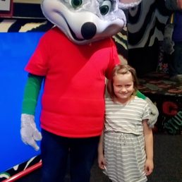We go to chucke cheese just about every other week and it's always a great experience We go to chucke cheese just about every other week and it's always a great experience