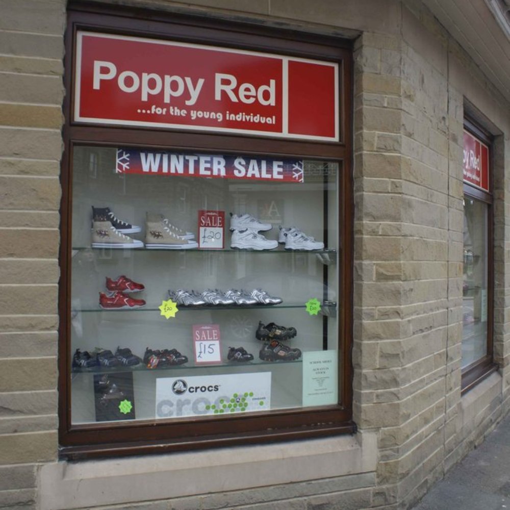 Poppy Red - Shoe Stores Near Me - Ilkley, XWY