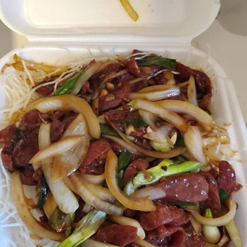 Pho Saigon Express - Mongolian stir fry with chinese sausage - Vietnamese Near Me - Escondido, California