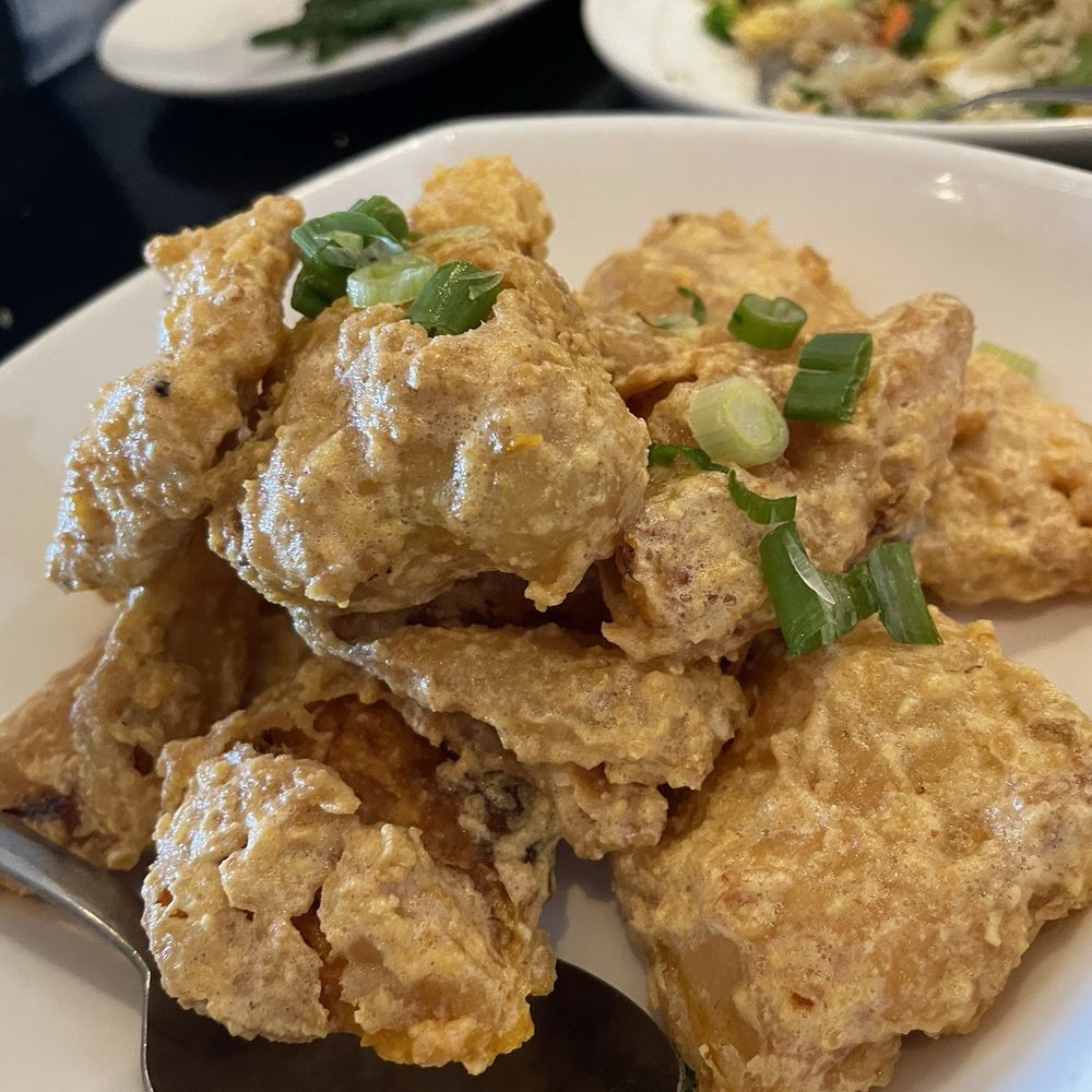 Shanghai House - Fried Pumpkin Salted Egg Yolk - Korean Near Me - Bellevue, Washington Shanghai House - Fried Pumpkin Salted Egg Yolk - Korean Near Me - Bellevue, Washington