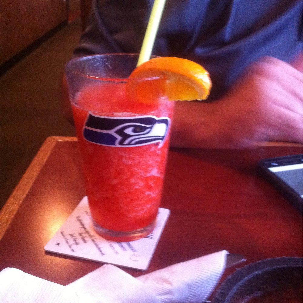 Ixtapa - Strawberry Daiquiri - served in a Seahawks glass! Nice!! - Mexican Near Me - Snohomish, Washington Ixtapa - Strawberry Daiquiri - served in a Seahawks glass! Nice!! - Mexican Near Me - Snohomish, Washington
