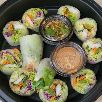 Yu De Thai Restaurant - Shrimp spring rolls, unique presentation I enjoyed - Thai Near Me - Sparks, Nevada Yu De Thai Restaurant - Shrimp spring rolls, unique presentation I enjoyed - Thai Near Me - Sparks, Nevada