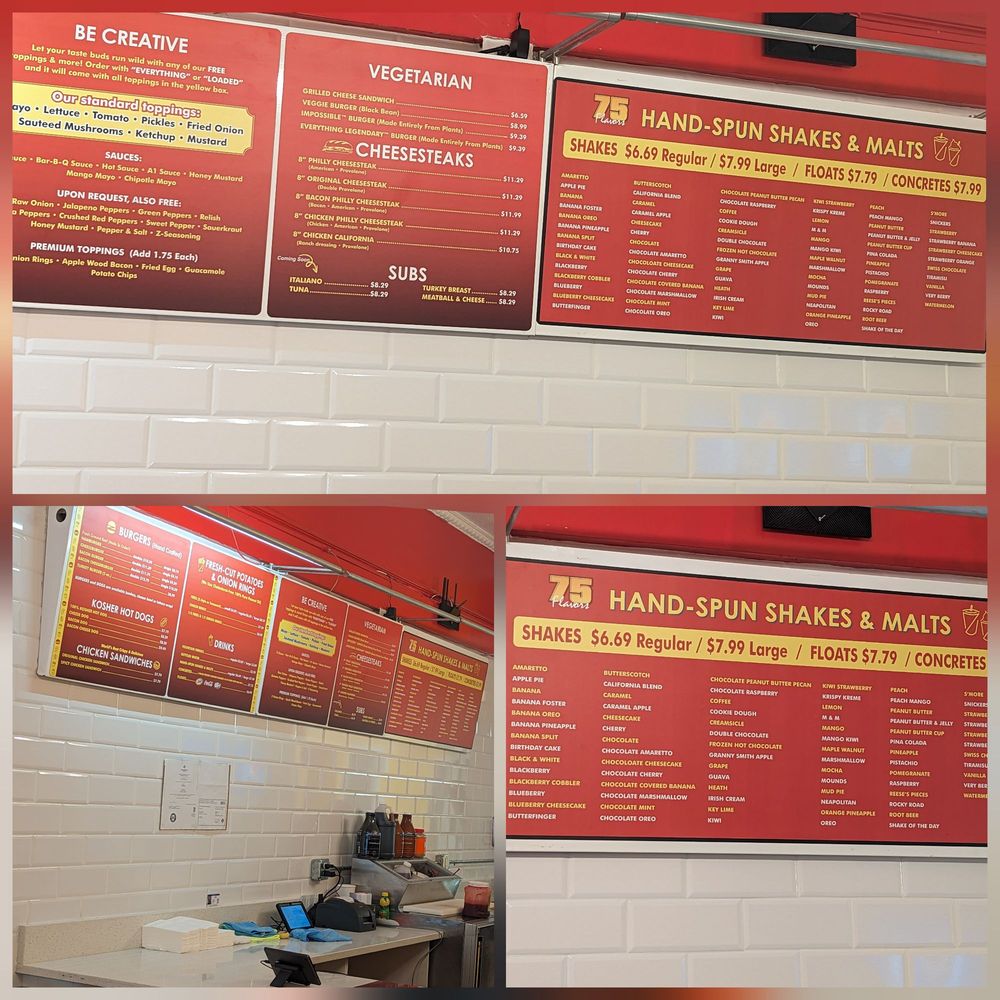 Z-Burger - the menu and prices of the restaurant - Burgers Near Me - Arlington, Virginia Z-Burger - the menu and prices of the restaurant - Burgers Near Me - Arlington, Virginia
