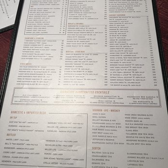 Ditka's Pittsburgh - Drink menu - New American Near Me - Pittsburgh, Pennsylvania