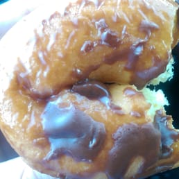 the inside of a donut the inside of a donut