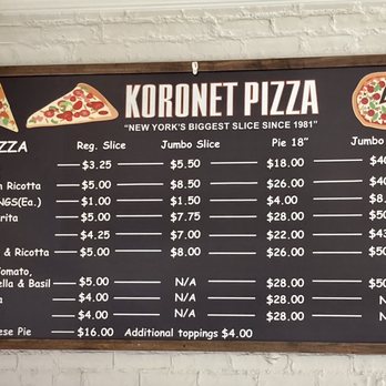 Koronet Pizza - 09/02/21 Lunch Today - Pizza Near Me - New York, New York Koronet Pizza - 09/02/21 Lunch Today - Pizza Near Me - New York, New York
