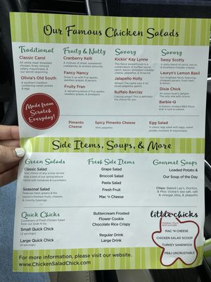 Menu photo 1 Chicken Salad Chick Bentonville, AR Menu photo 1 Chicken Salad Chick Bentonville, AR