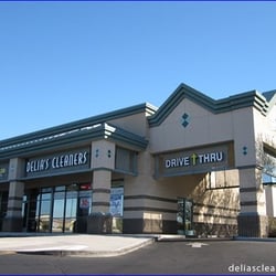 Tide Cleaners - The front of the store, showing the convenient drive thru.