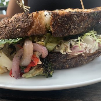 Cafe Colette - Roasted Vegetable Sandwich - New American Near Me - Brooklyn, New York