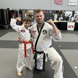 Karate Atlanta Hamilton Mill - Orange belt!