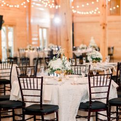 Tables and Chairs - Audrey Rose Photography