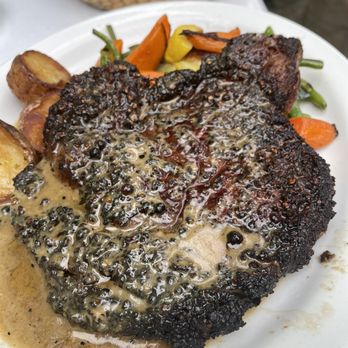 Cafe Zack - Peppercorn ribeye - Seafood Near Me - Ventura, California Cafe Zack - Peppercorn ribeye - Seafood Near Me - Ventura, California